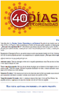 Mobile Screenshot of 40dias.dunellenpres.org
